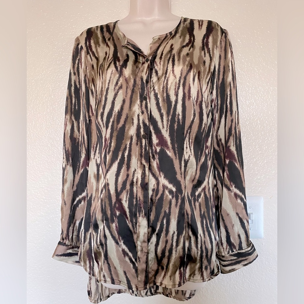 Soft long sleeve blouse